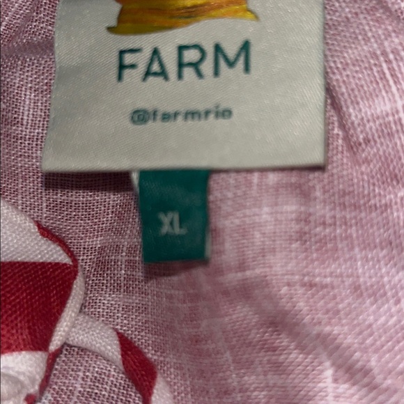 Farm Rio Linen Floral Dress - Picture 9 of 9